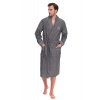 L&L 2532 Zeus M-2XL pánsky župan šedá XL-182/120/116 L&L 2532 Zeus M-2XL pánsky župan šedá XL-182/120/116