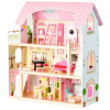 ECOTOYS Drevený domček pre bábiky 4110