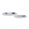 MADAM STOLTZ Kovový tanierik Stainless Steel – sada 2 ks MADAM STOLTZ Kovový tanierik Stainless Steel – sada 2 ks