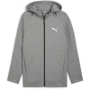 Puma EVOSTRIPE Full Zip Fleece Fabric Grey Heather M Puma EVOSTRIPE Full Zip Fleece Fabric Grey Heather M
