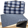 Verk 14192_NP Pikniková deka 150 x 200 cm károvaná modrá Verk 14192_NP Pikniková deka 150 x 200 cm károvaná modrá