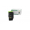 Lexmark CS/CX421, 52x, 62x žlutá tonerová kazeta z vratného programu, 1400 Lexmark CS/CX421, 52x, 62x žlutá tonerová kazeta z vratného programu, 1400