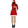 Fever Santa Babe Costume, Small (UK Size 8 Fever Santa Babe Costume, Small (UK Size 8