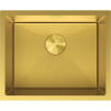 Mexen Trixo, 1-komorový nerezový drez 540 x 440 mm, brúsená zlatá, vzor voština, 6414541000-55HC Mexen Trixo, 1-komorový nerezový drez 540 x 440 mm, brúsená zlatá, vzor voština, 6414541000-55HC