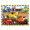 Melissa & Doug Drevené obrázkové puzzle s hrubými dielikmi - Na stavbe Melissa & Doug Drevené obrázkové puzzle s hrubými dielikmi - Na stavbe