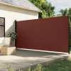zahrada-XL Zaťahovacia bočná markíza hnedá 220x600 cm 4004569 zahrada-XL Zaťahovacia bočná markíza hnedá 220x600 cm 4004569
