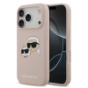 Karl Lagerfeld Liquid Silicone Double Heads MagSafe zadný kryt pre iPhone 17 Pro Pink Karl Lagerfeld Liquid Silicone Double Heads MagSafe zadný kryt pre iPhone 17 Pro Pink