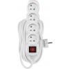 Emos P1410, predlžovací kábel 10 m, 4 zásuvky, s vypínačom, PVC, biely P1410 Emos P1410, predlžovací kábel 10 m, 4 zásuvky, s vypínačom, PVC, biely P1410