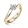 Freya | Zásnubný prsteň so stredovým diamantom 0.500ct, žlté zlato 46