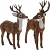 Vianočná postavička - Dewess Deer Stander Decoration Brown 26 cm čelenka (Dewess Deer Stander Decoration Brown 26 cm čelenka) Vianočná postavička - Dewess Deer Stander Decoration Brown 26 cm čelenka (Dewess Deer Stander Decoration Brown 26 cm čelenka)