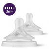 Avent Philips cumlík Natural Response 4 stredný prietok 2 ks transparentni Avent Philips cumlík Natural Response 4 stredný prietok 2 ks transparentni