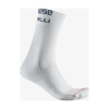 CASTELLI Cyklistické ponožky klasické - BANDITO MERINO 18 - biela L-XL CASTELLI Cyklistické ponožky klasické - BANDITO MERINO 18 - biela L-XL