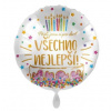 Balón fóliový - Všetko najlepšie - narodeniny - 43cm Balón fóliový - Všetko najlepšie - narodeniny - 43cm