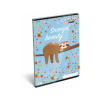 Školní sešit A4 Lollipop Sloth Royal Školní sešit A4 Lollipop Sloth Royal