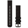 GARMIN Garmin Quick Release Bands 20mm Black Pepper Woven Nylon GARMIN Garmin Quick Release Bands 20mm Black Pepper Woven Nylon