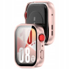 Puzdro so vstavaným sklom Bizon pre Huawei Watch Fit 4, ochranný kryt, obal Puzdro so vstavaným sklom Bizon pre Huawei Watch Fit 4, ochranný kryt, obal
