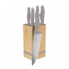 Berlingerhaus Bamboo so stojanom Taupe 6 ks Berlingerhaus Bamboo so stojanom Taupe 6 ks