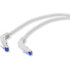 Renkforce RF-4892520 RJ45 sieťové káble, prepojovacie káble CAT 6A S/FTP 20.00 m sivá 90 ° zatočený dole 1 ks; RF-4892520 Renkforce RF-4892520 RJ45 sieťové káble, prepojovacie káble CAT 6A S/FTP 20.00 m sivá 90 ° zatočený dole 1 ks; RF-4892520