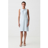 Calvin Klein letné šaty LV044G004G modrá S Calvin Klein letné šaty LV044G004G modrá S