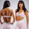 NEBBIA - Medium support športová podprsenka s leopardím vzorom PRIMAL 854 (PINK LEOPARD) - M NEBBIA - Medium support športová podprsenka s leopardím vzorom PRIMAL 854 (PINK LEOPARD) - M