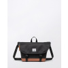 Herschel Supply Cove Small Messenger Black/Saddle Brown Herschel Supply Cove Small Messenger Black/Saddle Brown