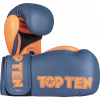 TOP TEN Boxing Gloves “XLP” Farba: Gray - Orange, Váha rukavíc: 16 oz, Typ rukavíc: XLP TOP TEN Boxing Gloves “XLP” Farba: Gray - Orange, Váha rukavíc: 16 oz, Typ rukavíc: XLP
