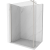 Mexen Kioto sprchová stena Walk-in 90 x 30 cm, transparentná, brúsený nikel - 800-090-212-97-00-030 Mexen Kioto sprchová stena Walk-in 90 x 30 cm, transparentná, brúsený nikel - 800-090-212-97-00-030