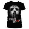 Licenced Dámské tričko Friday The 13th Mask XXL Licenced Dámské tričko Friday The 13th Mask XXL
