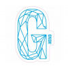 Samolepka Gyeon G Sticker Blue (200 mm x 131,3 mm) Samolepka Gyeon G Sticker Blue (200 mm x 131,3 mm)