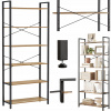 Regál Vasagle 80 cm x 186 cm x 30 cm, odtiene hnedej Regál Vasagle 80 cm x 186 cm x 30 cm, odtiene hnedej
