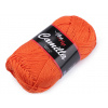 Bavlnená pletacia priadza Camilla 50 g Variant: 9 (8194) mrkvová, Balenie: 1 ks Bavlnená pletacia priadza Camilla 50 g Variant: 9 (8194) mrkvová, Balenie: 1 ks