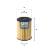UFI Olejový filter 25.075.00 UFI Olejový filter 25.075.00
