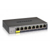 Netgear NETGEAR GS108Tv3 Riadený L2 Gigabit Ethernet (10/100/1000) Šedá (GS108T-300PES) Netgear NETGEAR GS108Tv3 Riadený L2 Gigabit Ethernet (10/100/1000) Šedá (GS108T-300PES)