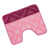Brotex Predložka pred WC 60x50cm Geometria ružová Brotex Predložka pred WC 60x50cm Geometria ružová