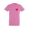 Tričko Koza Bobkov - Heart small Ružová XL Tričko Koza Bobkov - Heart small Ružová XL