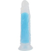 Sexy Elephant Svietiace dildo s prísavkou Blue radiance 20 cm Sexy Elephant Svietiace dildo s prísavkou Blue radiance 20 cm
