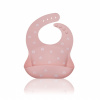Petite&Mars PETITE & MARS Silikónový podbradník Sam Pink Rainbow Petite&Mars PETITE & MARS Silikónový podbradník Sam Pink Rainbow