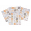 Samolepiace obkladačky, 3D samolepiaci panel na stenu, Mramorová mozaika, 4ks/balenie Samolepiace obkladačky, 3D samolepiaci panel na stenu, Mramorová mozaika, 4ks/balenie