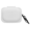 kwmobile kryt for CMF by Nothing Nothing Ear (a) kryt - Silikonový kryt for Earbuds Charging kryt - Ochranný Headphone držák with Carabiner Clip - bílá kwmobile kryt for CMF by Nothing Nothing Ear (a) kryt - Silikonový kryt for Earbuds Charging kryt - Ochranný Headphone držák with Carabiner Clip - bílá