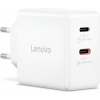 Lenovo Dual USB-C 65W GaN Charger G0A6065WEU Lenovo Dual USB-C 65W GaN Charger G0A6065WEU