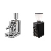 Rocket Espresso Porta Via + Stone Espresso Pebble, black Rocket Espresso Porta Via + Stone Espresso Pebble, black