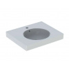 Geberit Preciosa II Umývadlo s plochou na odkladanie, 60x50x17 cm, s prepadom, otvor na batériu, biela 123260000 Geberit Preciosa II Umývadlo s plochou na odkladanie, 60x50x17 cm, s prepadom, otvor na batériu, biela 123260000
