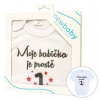 Body s potiskem New Baby Moje babička je prostě jednička Body s potiskem New Baby Moje babička je prostě jednička