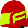 čepice zimní FORCE DWARF pletená, červeno-fluo čepice zimní FORCE DWARF pletená, červeno-fluo