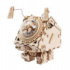 Robotime Drevený Model Hrací Box Steampunk Pes Robotime Drevený Model Hrací Box Steampunk Pes
