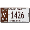ŠPZ Aruba 2012 One Happy Island V1426 ŠPZ Aruba 2012 One Happy Island V1426