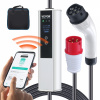Vevor Prenosná nabíjačka EV, Vevor, Type 2, 16 A, 3,68/11 kW, 7,5 m, CEE 16, LCD, IP66 Vevor Prenosná nabíjačka EV, Vevor, Type 2, 16 A, 3,68/11 kW, 7,5 m, CEE 16, LCD, IP66