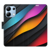 Flip pouzdro iSaprio - Xiaomi Redmi Note 13 4G - Color Waves - kapsičky na karty (Knížkový flip kryt, obal, pouzdro iSaprio na mobil Xiaomi Redmi Note 13 4G - Color Waves - 360° ochrana telefonu, přih Flip pouzdro iSaprio - Xiaomi Redmi Note 13 4G - Color Waves - kapsičky na karty (Knížkový flip kryt, obal, pouzdro iSaprio na mobil Xiaomi Redmi Note 13 4G - Color Waves - 360° ochrana telefonu, přih