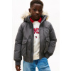 Detská bunda Tommy Hilfiger KB0KB09887.9BYA čierna 176 Detská bunda Tommy Hilfiger KB0KB09887.9BYA čierna 176