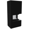 KRATKI FLOKI BOX pravá 8 kW O 160 NERO ASSOLUTO samozatváracia KRATKI FLOKI BOX pravá 8 kW O 160 NERO ASSOLUTO samozatváracia